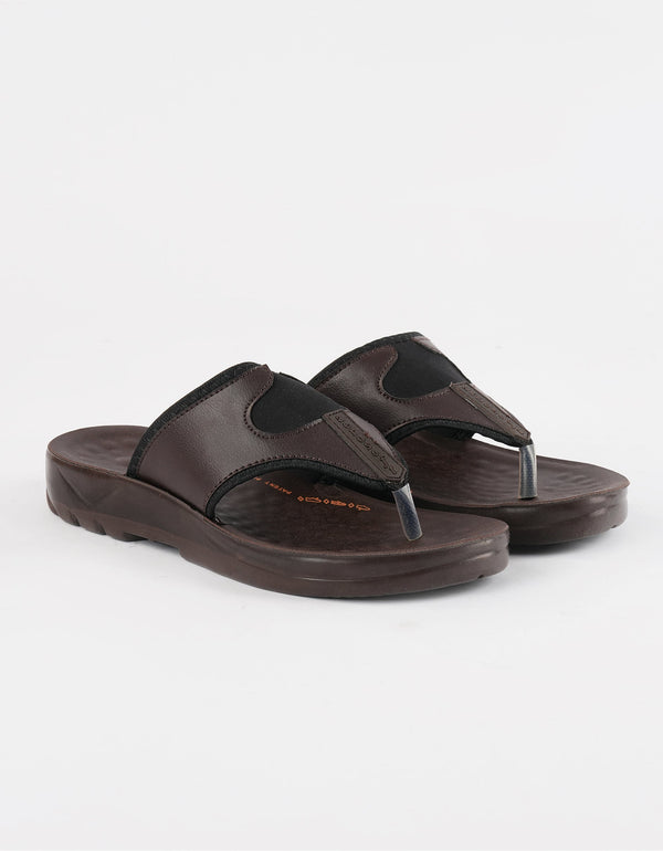 MEN SLIPPER MA-5114 BROWN