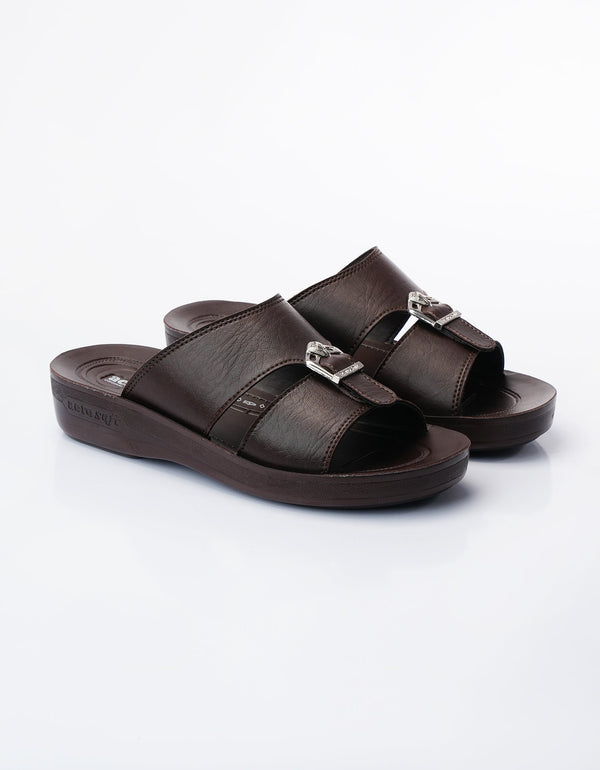 MEN SLIPPER MA-5801-BROWN