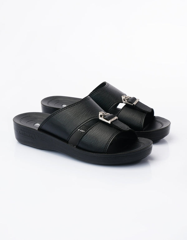 MEN SLIPPER MA-5801 BLACK