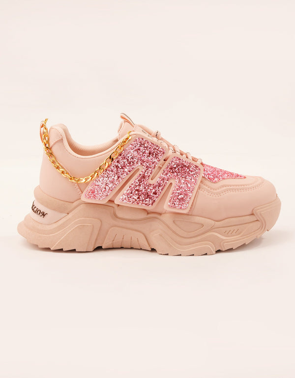 Glam Grip Chain Chunky Sneakers