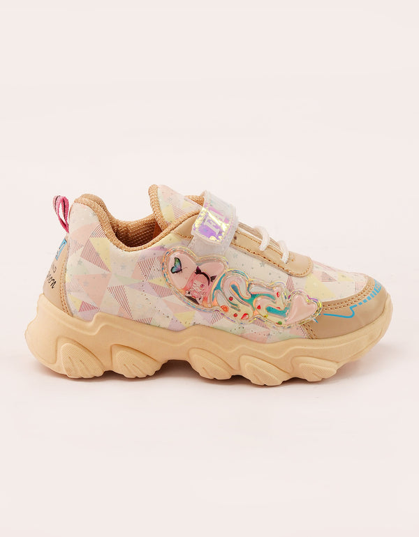 Kids Strap Running Sneakers