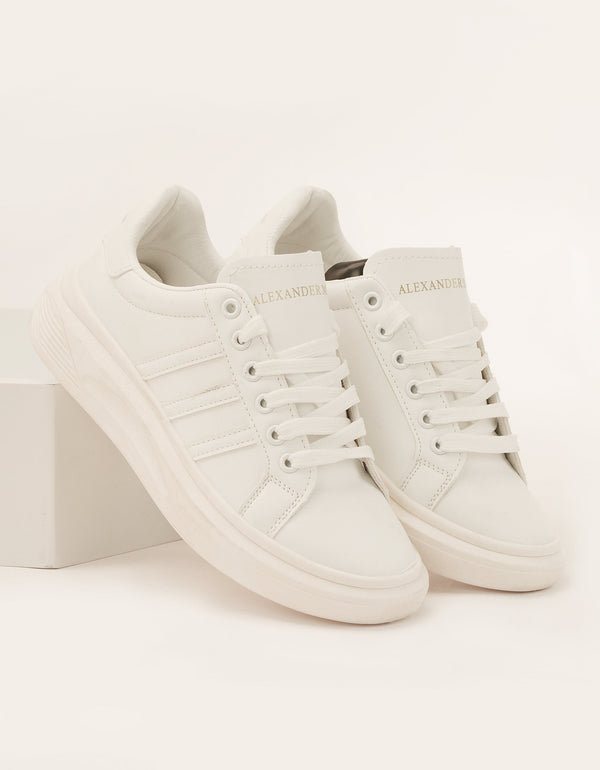 Classic Ivory Court Sneakers