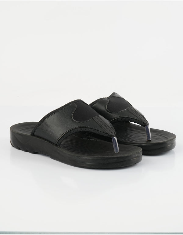 MEN SLIPPER MA-5114 BLACK