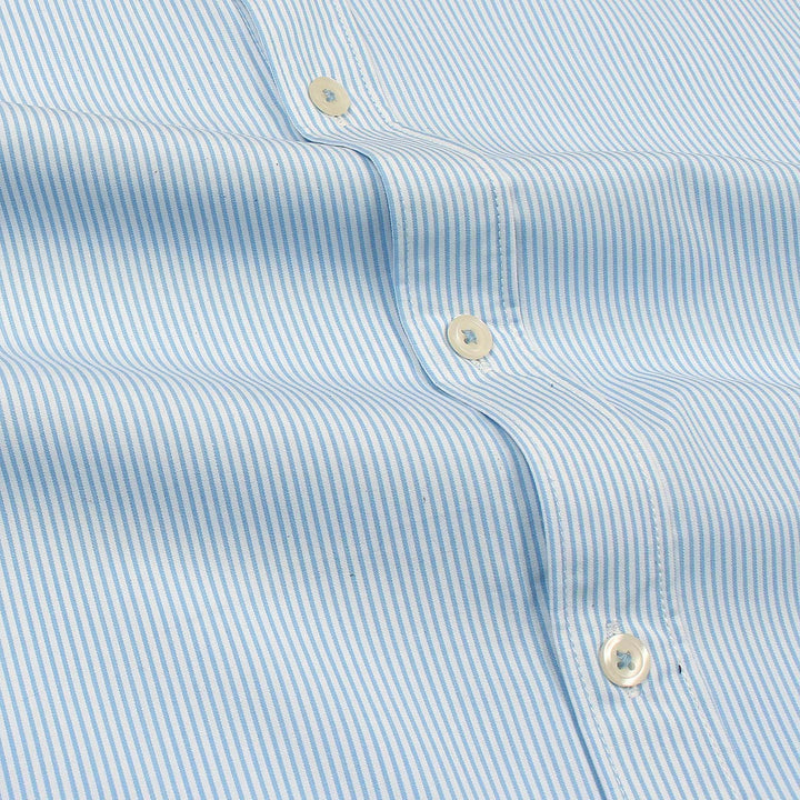 Blue N' White Stripes Shirt.