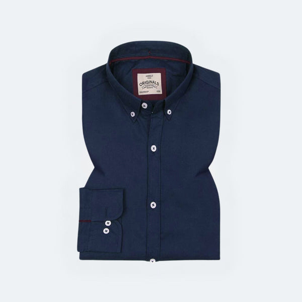 Navy Blue Oxford Shirt