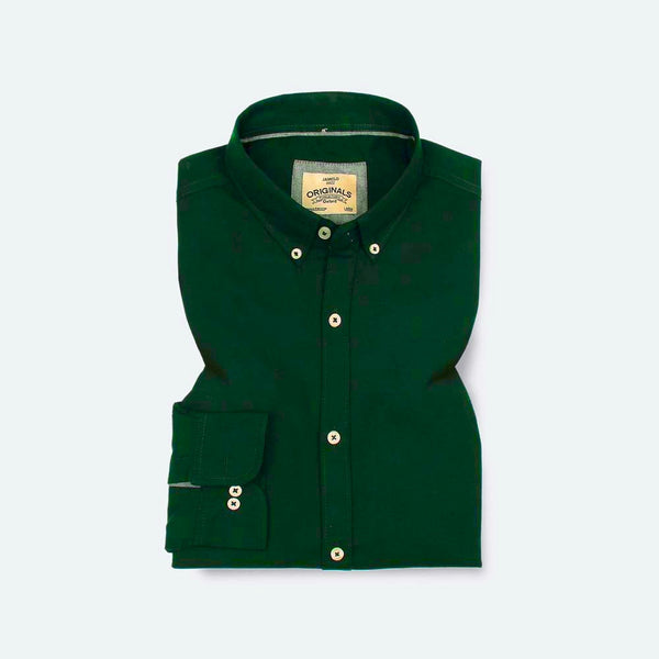 Bottle Green Oxford Shirt