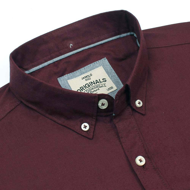 Congo Brown Oxford Shirt.