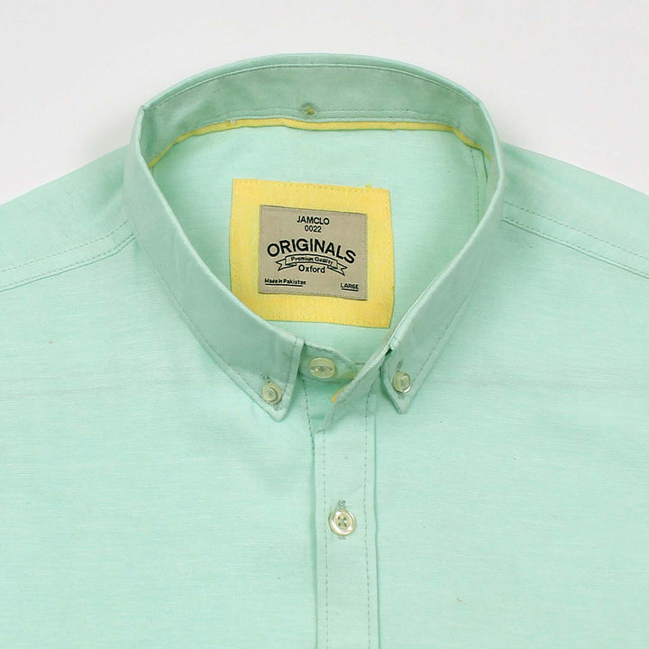 Aero Blue Oxford Shirt.