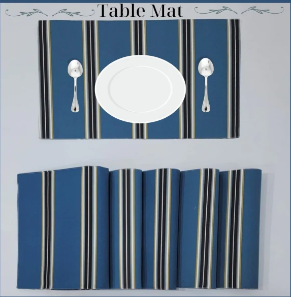 Table Coaster (6pcs Place Mat) Printed - 5152