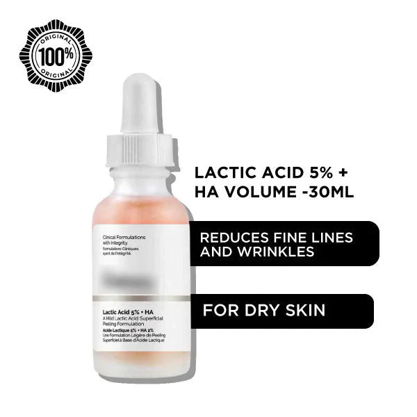 The Ordinary Lactic Acid 5% + HA – 30ml