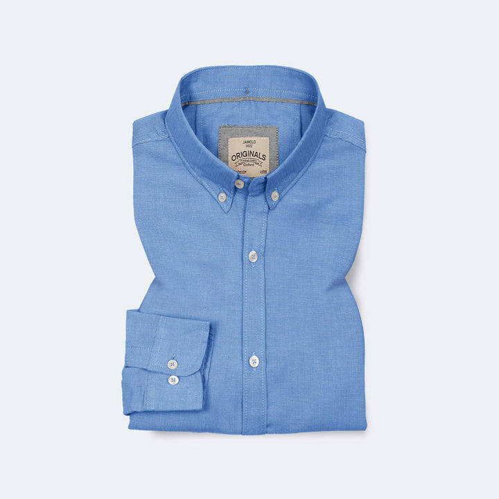 Bachelor Blue Oxford Shirt Jamclo Originals