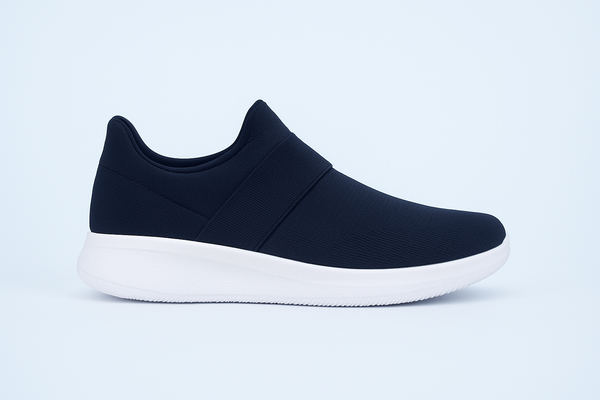 Azure Glide Slip-On Sneakers