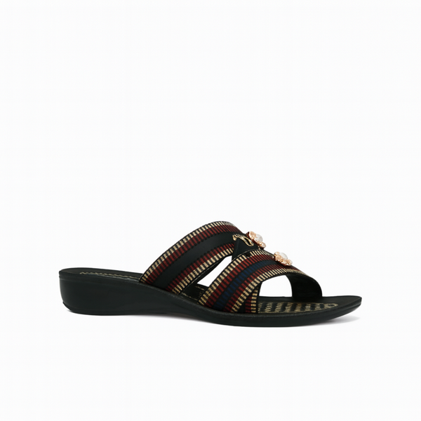 Women's Luxe PU Soft Slippers - Model 2409