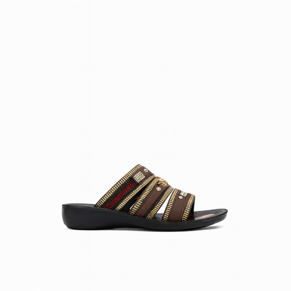 Women's Luxe PU Soft Slippers - Model 2401