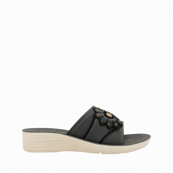 Women's Dreamy Soft Slippers - Model 2002 - Black