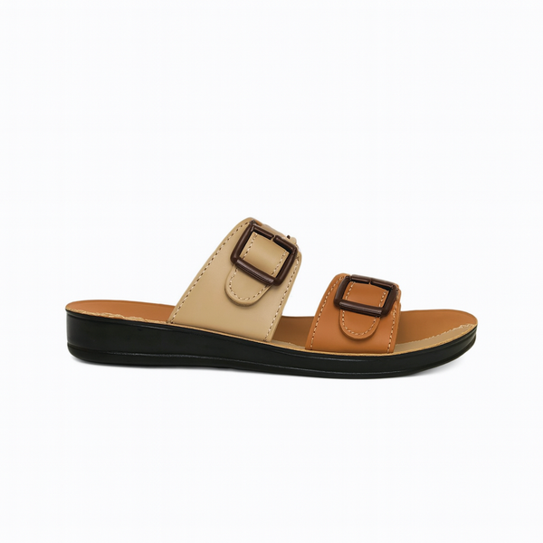 Women's Luxe PU Soft Slippers - Model 301