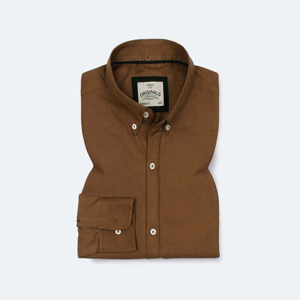 Chocolate Brown Oxford Shirt Jamclo Originals