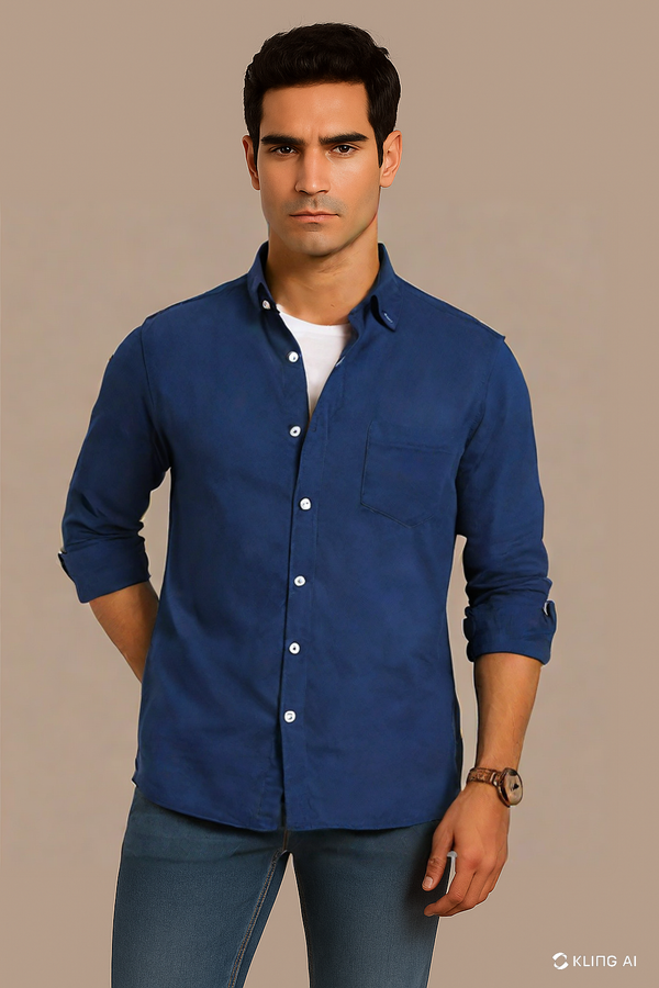 Blue Lobelia Oxford Shirt