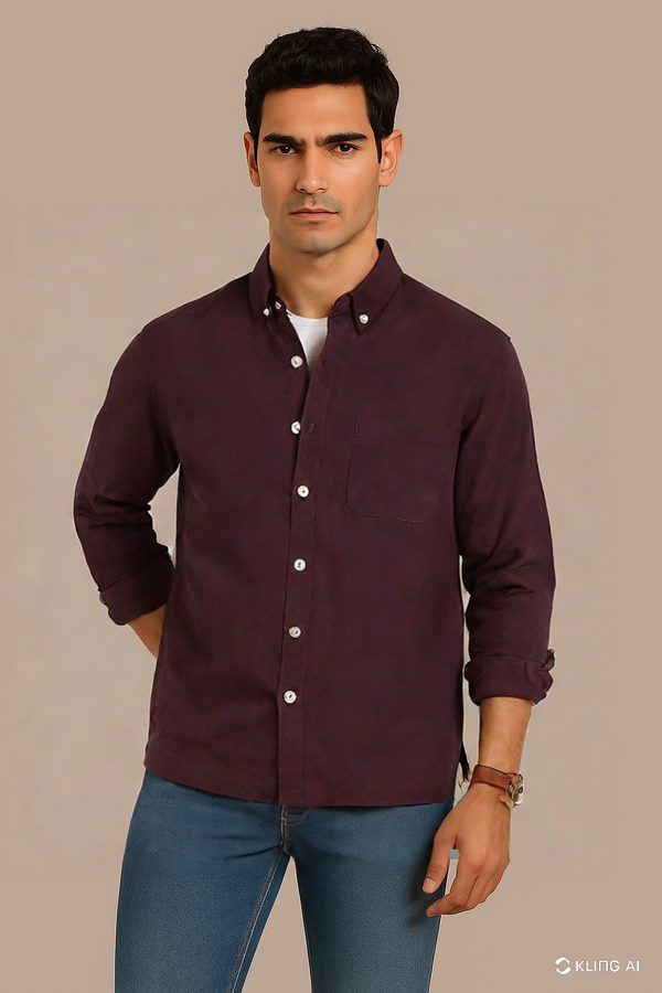 Congo Brown Oxford Shirt