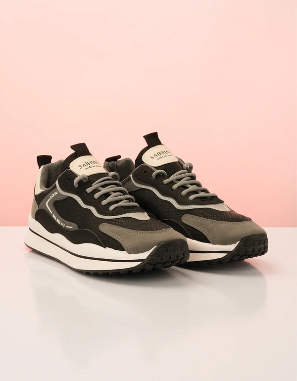 ContourFlex Trail Sneakers - Charcoal & Slate