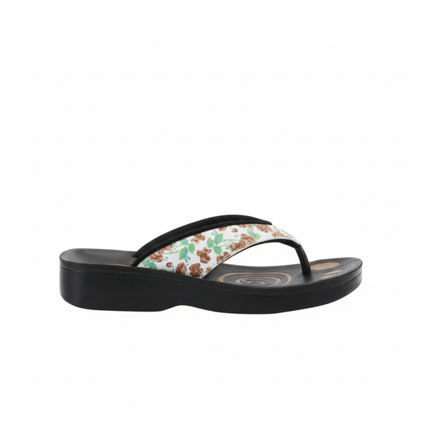 WOMEN SLIPPER LA-0858 BROWN