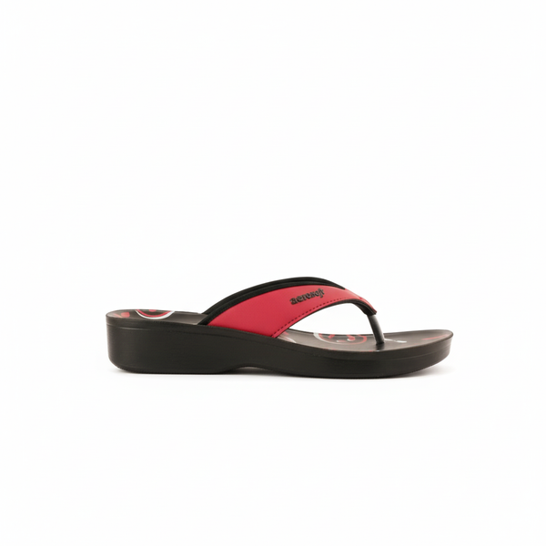 WOMEN SLIPPER LA-0813 RED