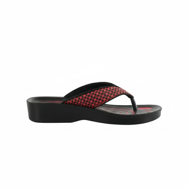 WOMEN SLIPPER LA-0843-RED