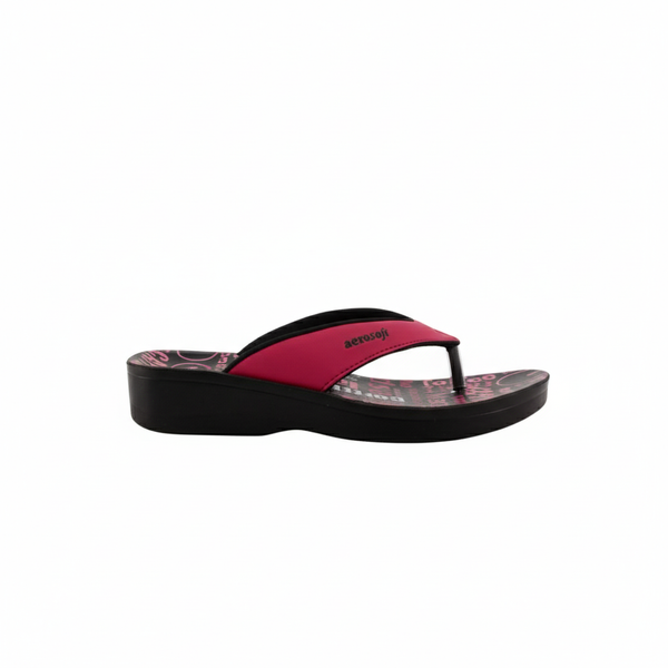 WOMEN SLIPPER LA-0878 RED
