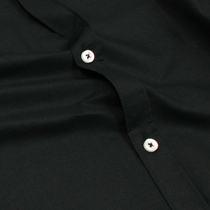 Jet Black Oxford Shirt 