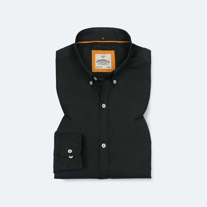 Jet Black Oxford Shirt Jamclo Originals