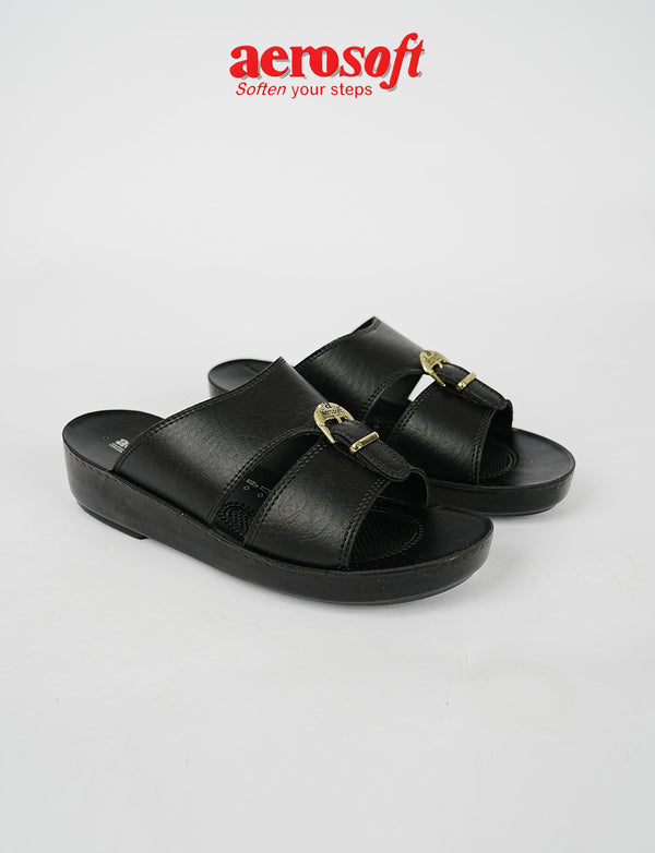 MEN SLIPPER MG-8320 BLACK