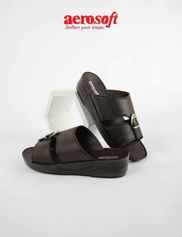 MEN SLIPPER MG-8320 BROWN