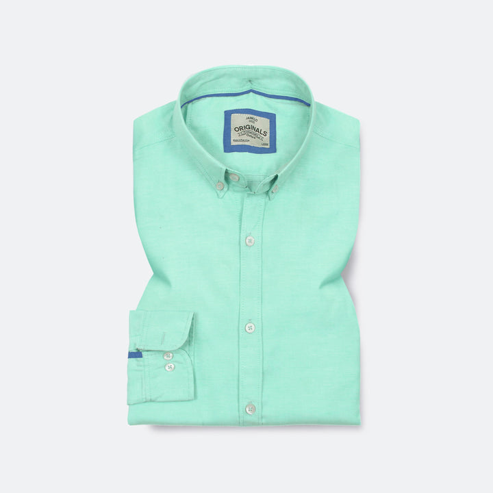 Sweet Aqua Oxford Shirt Jamclo Originals