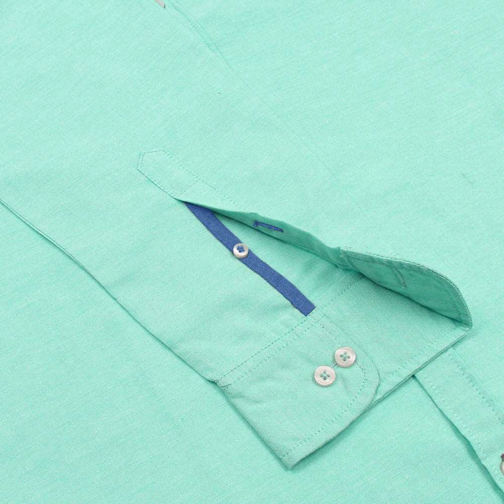 Sweet Aqua Oxford Shirt