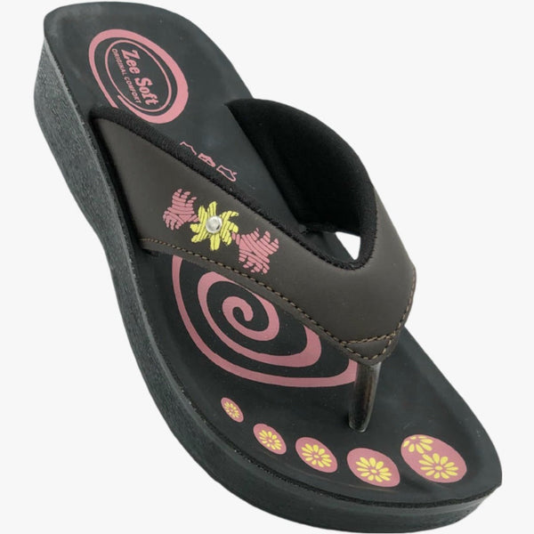 ARSFT Women's PU Soft Slippers - Article 2634