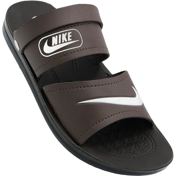 Nike Adaptation Men's PU Slipper + Sandal - C-10 (Brown)