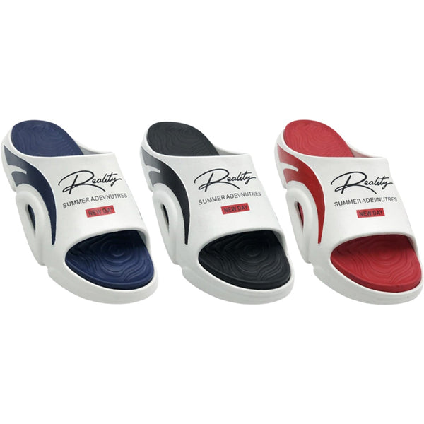 Reality Summer Adventures EVR Collection Thick Soft Sole Medicated Slippers - Article 5004