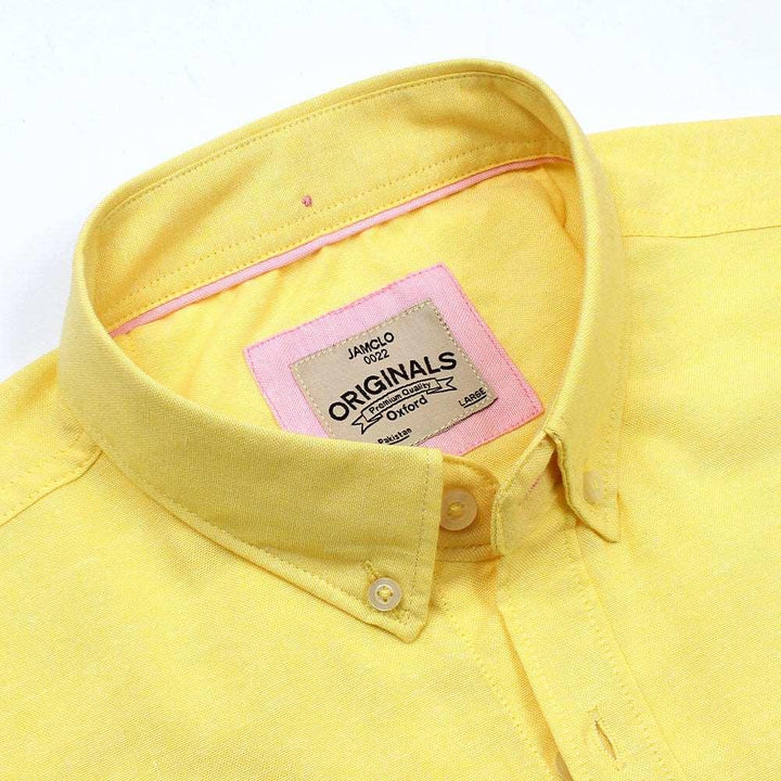 Yellow Oxford Shirt Yellow Oxford Shirt 