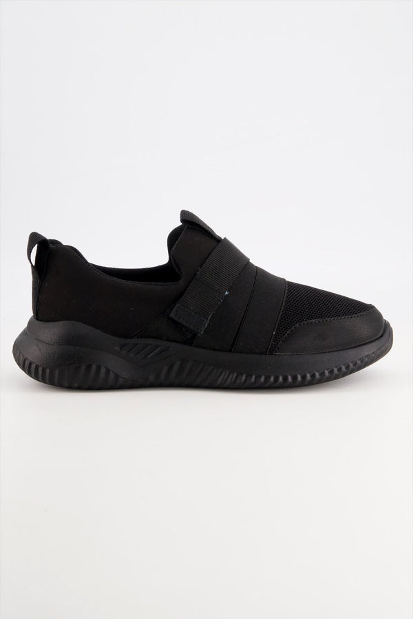 Azure Glide Slip-On Sneaker AS-0001 BLACK