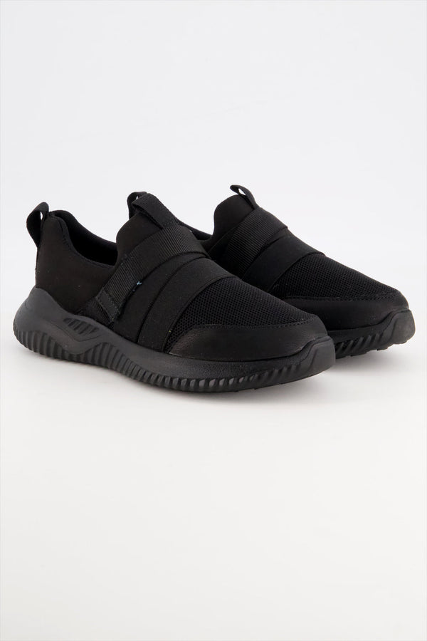 Azure Glide Slip-On Sneaker AS-0001 BLACK