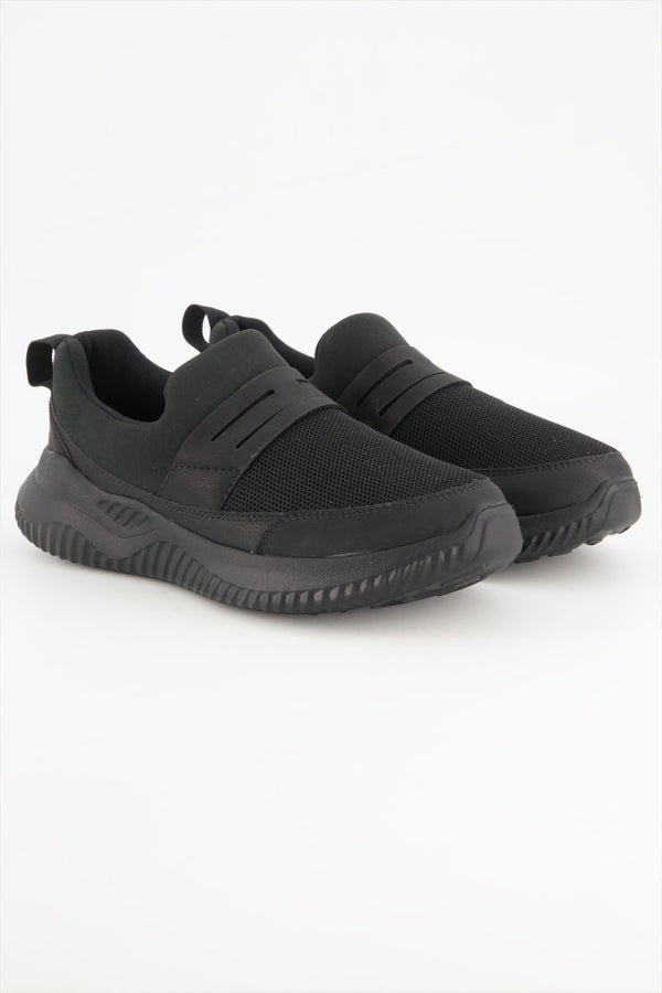 Azure Glide Slip-On Sneaker AS-0003 BLACK