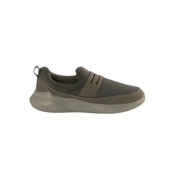 Graphite Comfort Mesh Slip-Ons