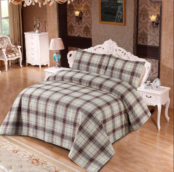 Licata - 3pcs Cotton Jacquard Bedsheet Set