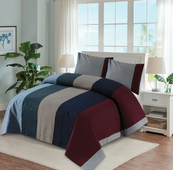 Novara - 3pcs Cotton Jacquard Bedsheet Set