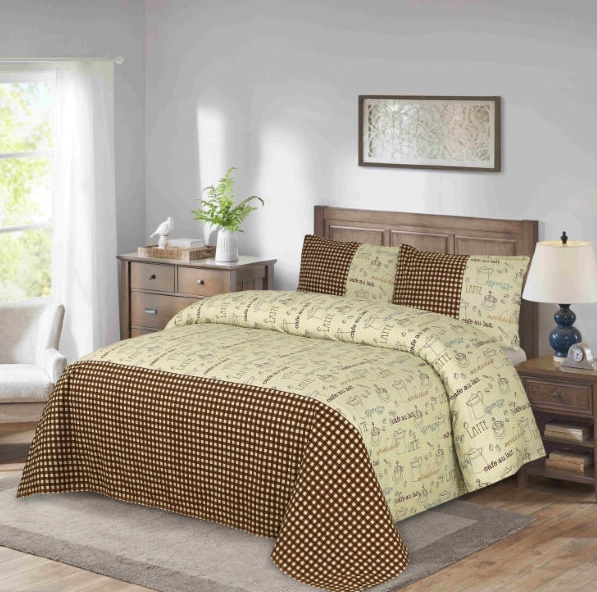 Mere Green - Bedsheet Set - 9906