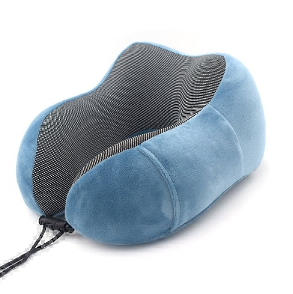 Travel Neck Rest Pillow - Blue